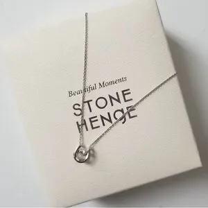 ネックレス・ペンダント STONEHENgE Lucky You Dancing Stone Stella Silver Necklace StoneHenge Lucky U Dancing Stone Stella Silver Necklace